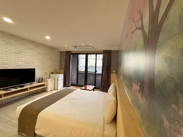 大溪老城四季行館-和室日式陽台雙人房-2