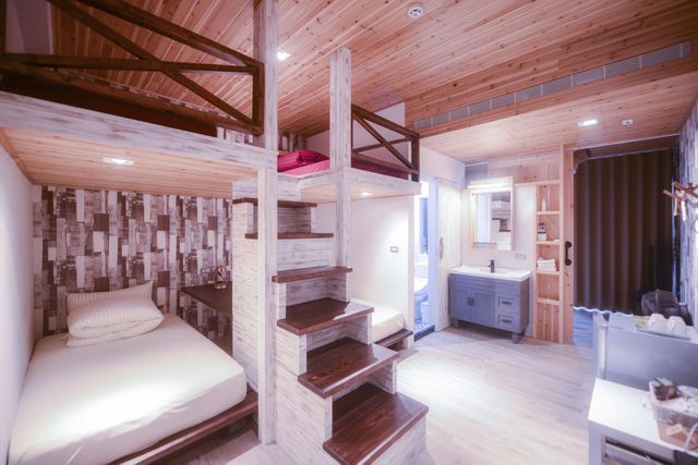 CASA CoMoDo 自在家｜近安平老街/安平古堡-3F 寧靜海四人房-1