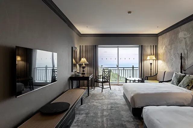 Hualien Farglory Hotel-Deluxe Ocean Room (2 Double Beds) ODQ| Breakfast + Ocean Park Tickets-3