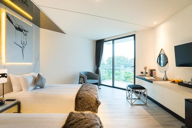 芭達雅梅拉馬爾飯店 (Mera Mare Pattaya SHA Extra Plus)-豪華海景房 (不含早餐) (Deluxe Sea View Twin Bed (Room Only))-3