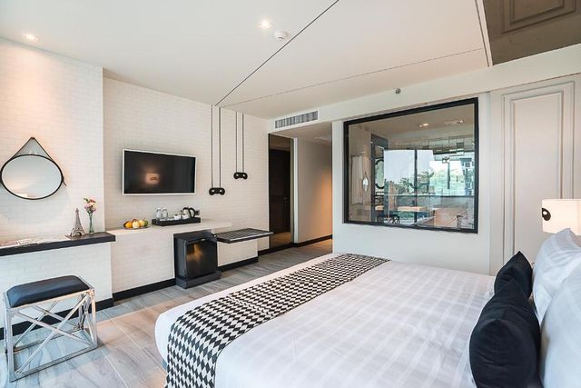 芭達雅梅拉馬爾飯店 (Mera Mare Pattaya SHA Extra Plus)-豪華海景房 (含早餐) (Deluxe Sea View Twin Bed (Room with Breakfast))-4