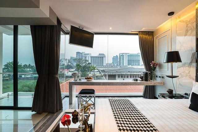 芭達雅梅拉馬爾飯店 (Mera Mare Pattaya SHA Extra Plus)-豪華尊貴特大床房 (不含早餐) (Deluxe Premier King (Room Only))-4