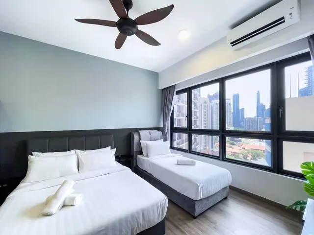 Agile Residence TRX by Isabella-Studio 1 Queen and 1 single bed-5