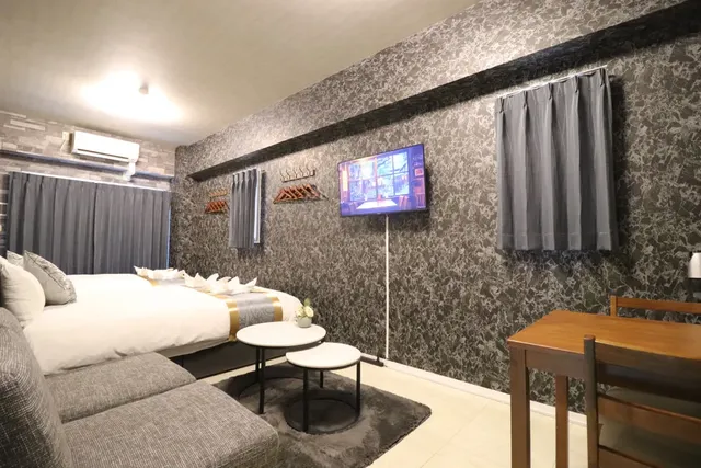 心齋橋旅居｜長堀橋站步行5分＊難波、道頓堀步行即達＊提供Wi-Fi＊設備齊全＊設計感客房-OSS501-3