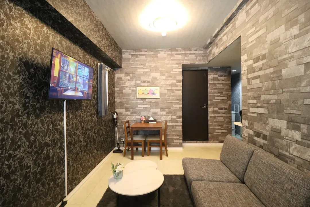 心齋橋旅居｜長堀橋站步行5分＊難波、道頓堀步行即達＊提供Wi-Fi＊設備齊全＊設計感客房