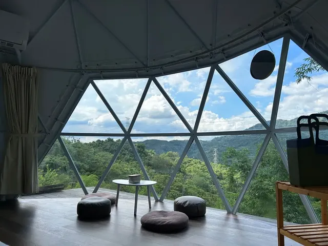 森山谷｜獨家8折起！奢華全景星空帳、質感美式露營車、一泊三食-【懶人露營】星空帳篷｜森林兩帳包區｜獨立衛浴-6