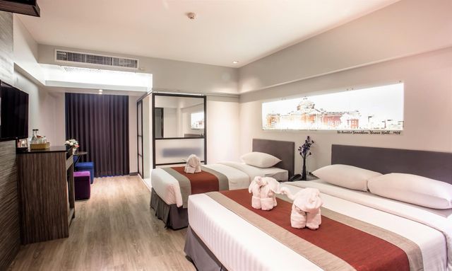 諾沃城大酒店(Nouvo City Hotel - SHA Extra Plus)-豪華運河三人房(不含早餐)(Deluxe Canal Triple Room(Room only)-2
