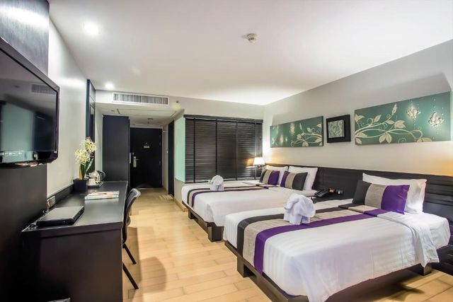 諾沃城大酒店(Nouvo City Hotel - SHA Extra Plus)-尊貴豪華雙床房(不含早餐)(Grand Deluxe Twin Room(Room only))-3
