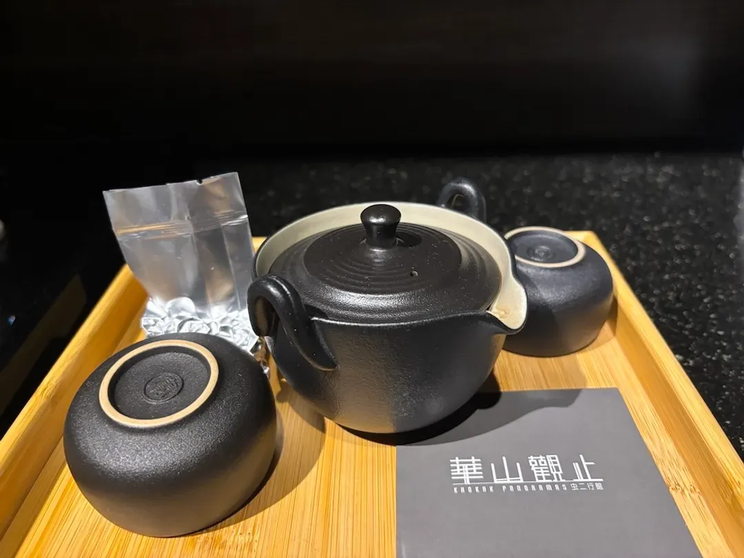 華山觀止｜一泊二食、半露天陽台獨享絕佳景緻