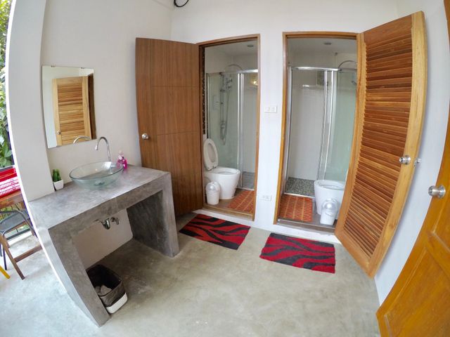 Shared Bathroom and Toilet