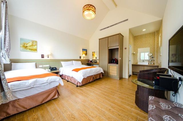 布查德渡假山莊 l 可6-8人包棟 | 近日月潭 | 卡拉OK-涵日樓8人三臥室度假屋(二人房x1、三人房x2)-2