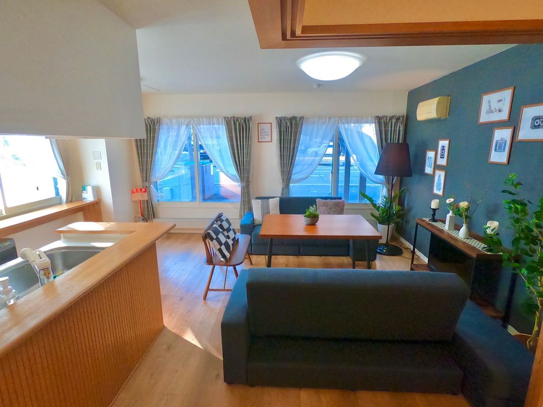 南五條東旅居｜薄野站步行4分/二條市場步行5分