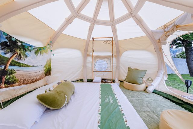 踏浪星辰露營Camp｜獨家85折起！海景豪華露營、一泊一食、近七星潭-【懶人露營】亞馬遜二人帳-2