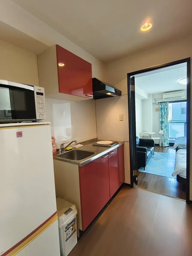 Within walking distance of Airport Bus Terminal/JR Namba Station, 5 minutes walk from JR Ashiharabashi Station, 1 room per floor-South Village 501-4