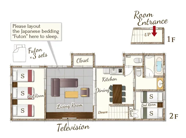 RESI STAY 麩屋町-套房-10