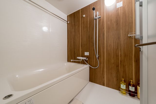 The view of the bath room.
