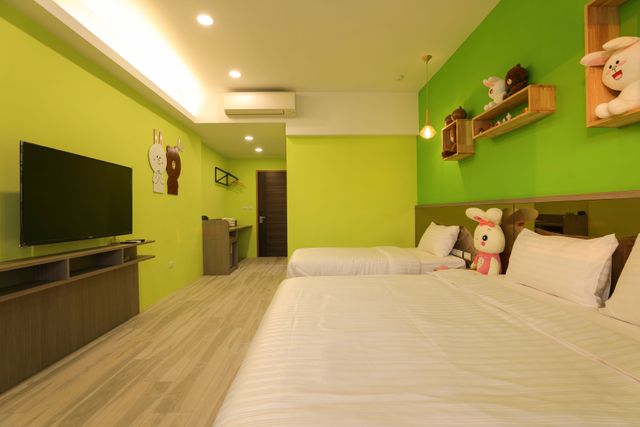 Shi Guang BnB-Rabbit Meets Bear Triple Room-2F-3