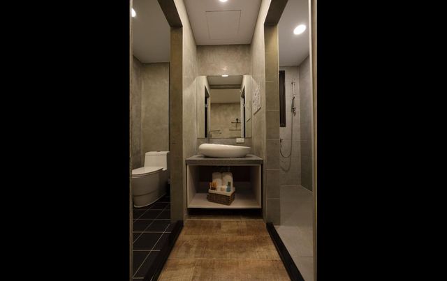 Shi Guang BnB-Simple Industrial Style Quadruple Room-2F-5
