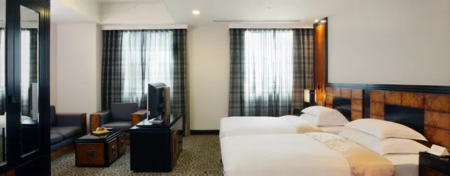 XINSHE Hotel - Linsen-Deluxe Twin Room-1