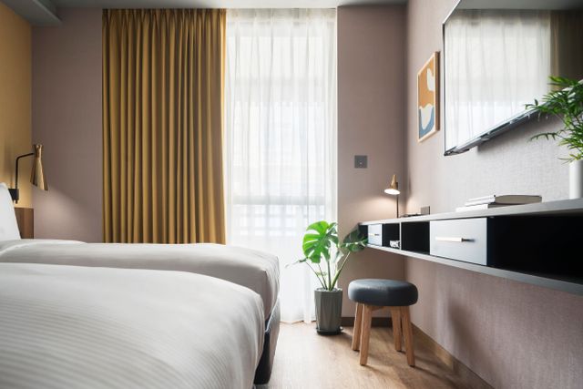 Kindness Day Hotel-Comfort Twin Room (Breakfast and Snacks included)-5