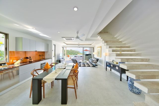 蘇梅灣濱奢華別墅（Samui Bayside Luxury Villas）-包棟 #13（Bedroom Private Villa with Gorgeous Seaview, Pool, 5min Walk to the Beach）-8