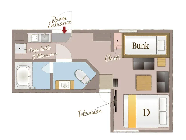 RESI STAY KUON-Bunk Quad-15