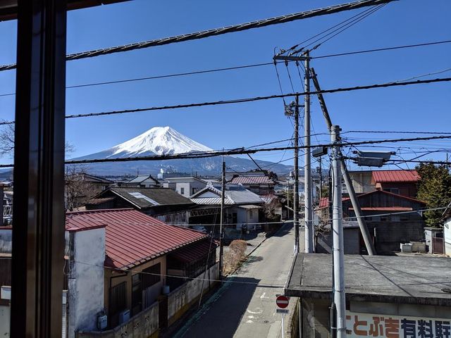 街之旅宿｜富士山景/免費停車位/免費自行車租借-眺望富士山-雙人房 #1-1