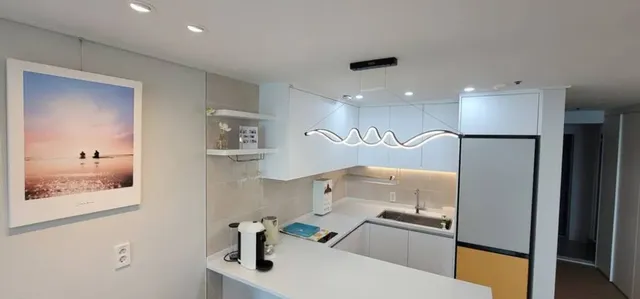 馬林市，海灘景觀，海景-F-20 K Luxury♥ Ocean View, TV 65", Free water&coffee capsules-15