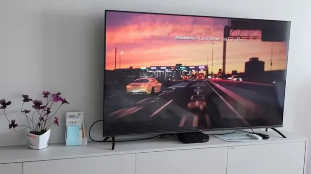 65" TV