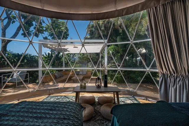 Glamping Hygge Hill 山野森活 | 全新上架!一泊四食、北歐風奢華星球帳、手作活動+在地體驗-圓形帳篷-7