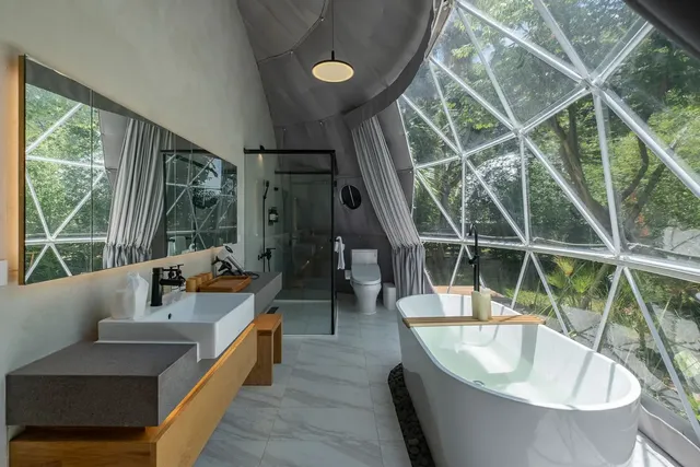 Glamping Hygge Hill 山野森活 | 全新上架!一泊四食、北歐風奢華星球帳、手作活動+在地體驗-圓形帳篷-2