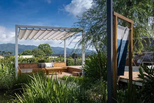 Glamping Hygge Hill 山野森活 | 全新上架!一泊四食、北歐風奢華星球帳、手作活動+在地體驗-圓形帳篷-4