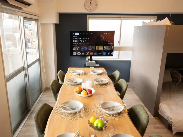 RISE HOTEL SHINJUKU-601－原木風客房｜8人入住｜大雙層床｜40㎡-6