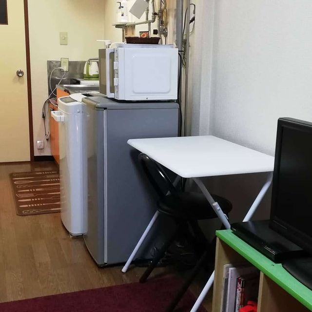 ALMAZ PLACE-★One-floor studio on the 1st floor, easy to move around★Wi-Fi OK!☆Excellent airport access! The room is equipped with a bed (futon for the second person)!-9