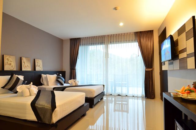 查汶海灘泳池別墅酒店（Chaweng Noi Pool Villa）-家庭泳池景房（Family Room）-2