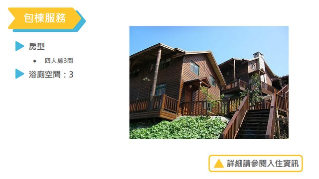 清境雲之瀑休閒景觀渡假村 | 南投8-14人包棟 | 寵物友善 | 烤肉&大草坪-C區-歐式獨棟VILLA（3房1廳）-2