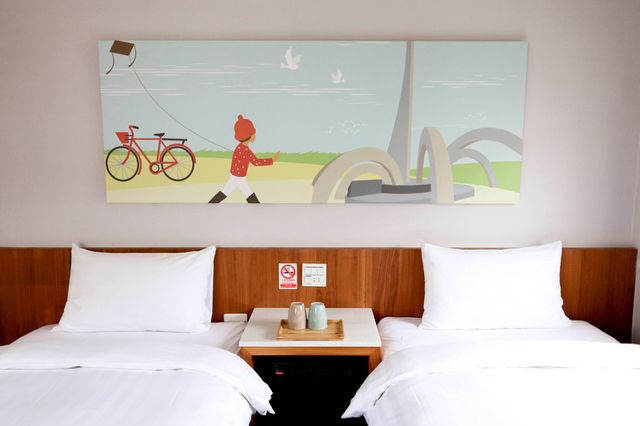 Meci Hotel-City View Twin Room-1