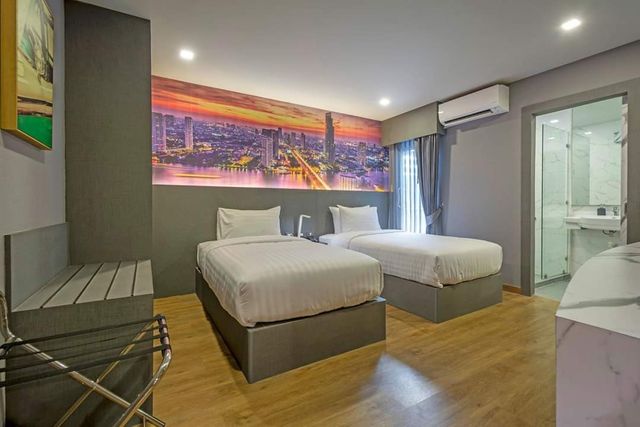 曼谷海德公園飯店（Hyde Park Hotel Bangkok）-豪華雙床房-2
