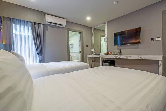 曼谷海德公園飯店（Hyde Park Hotel Bangkok）-豪華雙床房-4