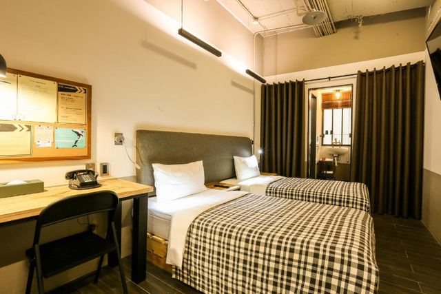 Hotel Papa Whale｜緊鄰西門町、連住優惠-精緻雙床房（不含早餐）-3