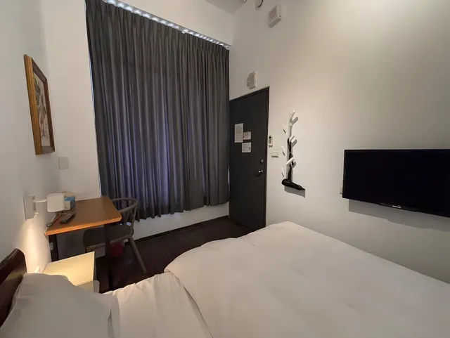 Lütel Hotel │ Xpark · Taoyuan Airport MRT A18 · HSR-Double Bed With Shared Bathroom-5