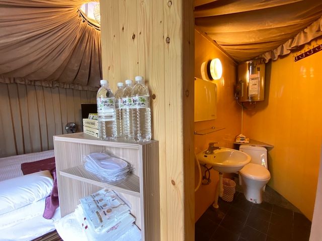 The best yurt accommodation in the stream-Cingjing-Large yurt (4 persons, queen size bed and 1 double sofa bed)-4