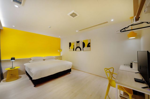 ポップイン｜台南安平港/安平老街に近い、オプションのスイート/ドミトリーの部屋タイプ-Deluxe Double Room-4