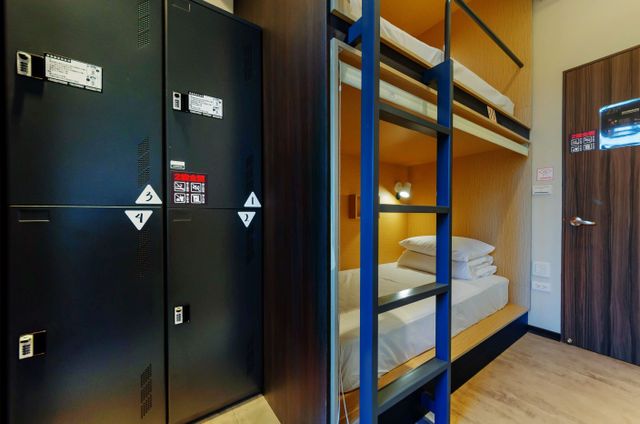 ポップイン｜台南安平港/安平老街に近い、オプションのスイート/ドミトリーの部屋タイプ-1 bed in a 4-bed female dormitory room-5