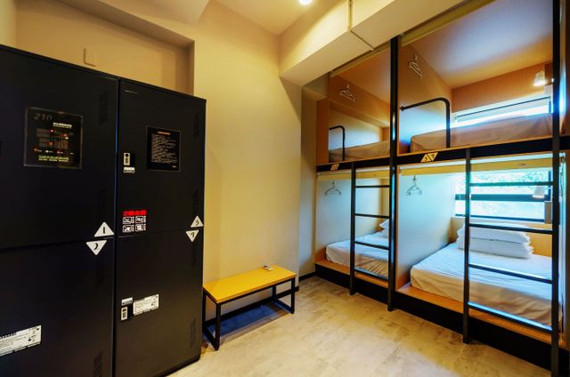 ポップイン｜台南安平港/安平老街に近い、オプションのスイート/ドミトリーの部屋タイプ-1 bed in an 8-bed mixed dormitory room-4