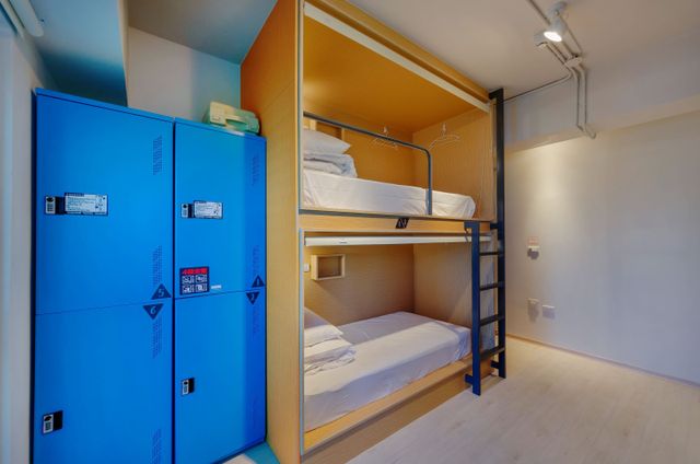 ポップイン｜台南安平港/安平老街に近い、オプションのスイート/ドミトリーの部屋タイプ-1 bed in a 6-bed mixed dormitory room-4