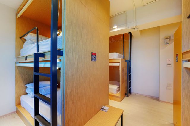 ポップイン｜台南安平港/安平老街に近い、オプションのスイート/ドミトリーの部屋タイプ-1 bed in a 6-bed mixed dormitory room-5