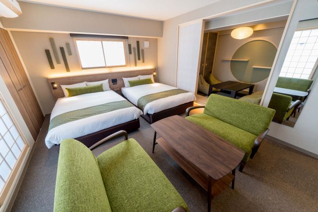 RESI STAY HOTEL SUN CHLORELLA-尊貴日本家庭- 附劇院(頂樓)-1