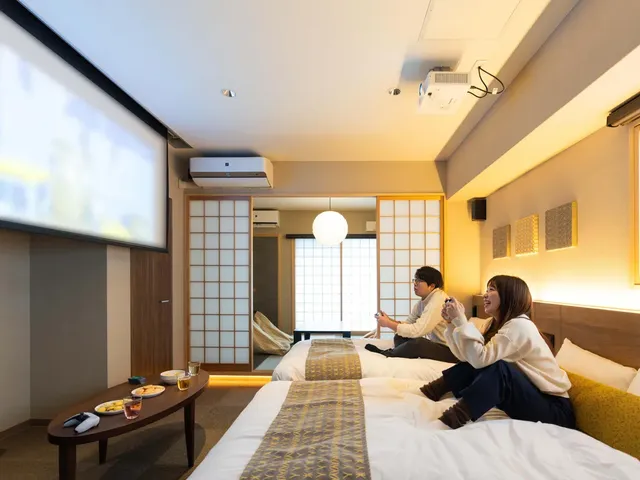 RESI STAY HOTEL SUN CHLORELLA-尊貴日式套房 - 附劇院(頂樓)-2