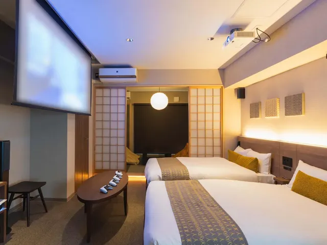 RESI STAY HOTEL SUN CHLORELLA-尊貴日式套房 - 附劇院(頂樓)-3